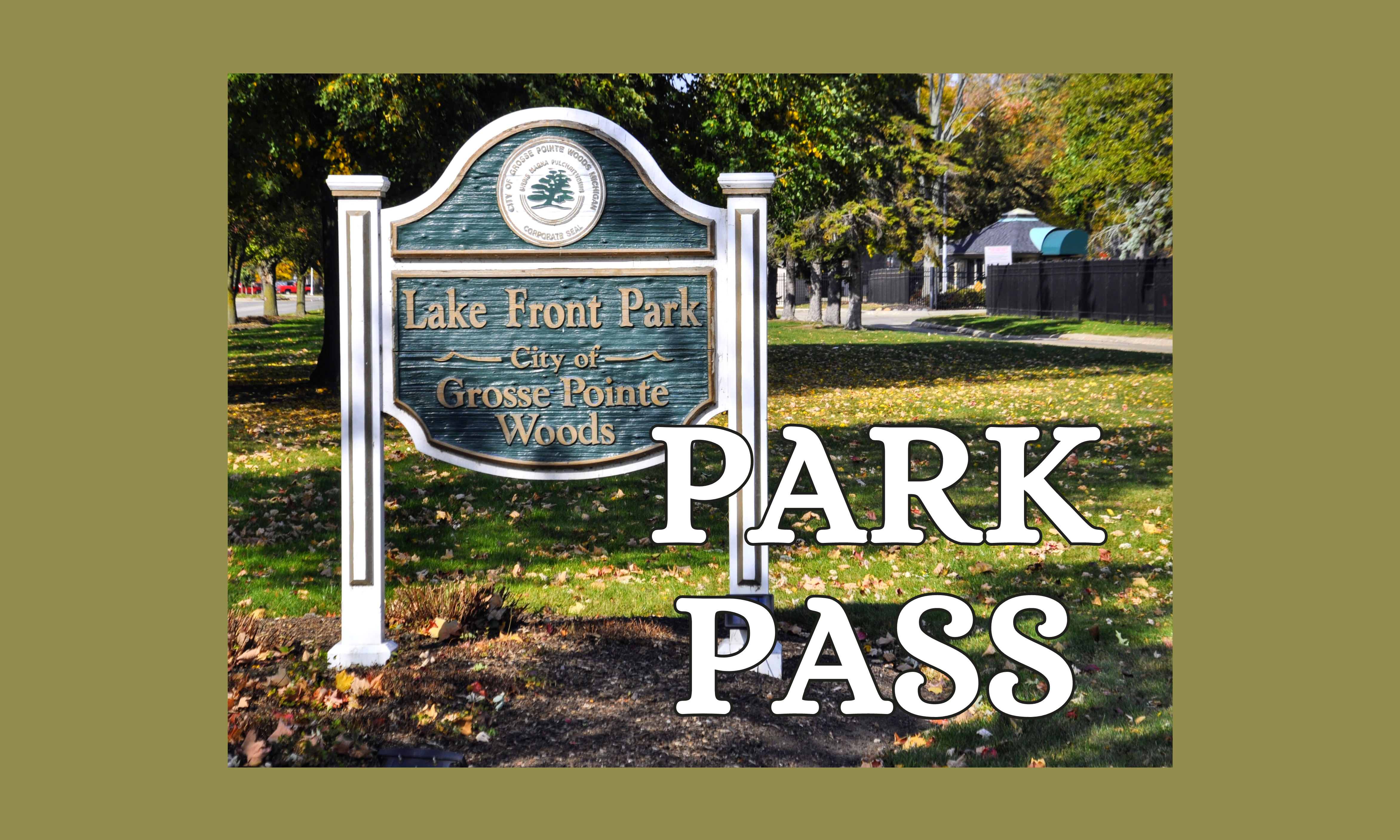 Lake Front Park Pass | Grosse Pointe Woods Michigan