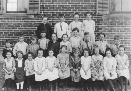 Students at Cook School 1920-21 1