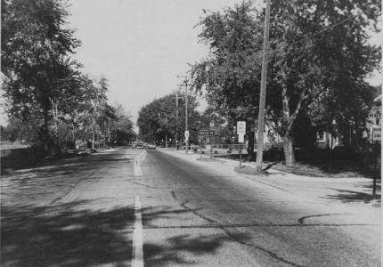 Driving westbound on Vernier Rd near Marter Rd c. 1962