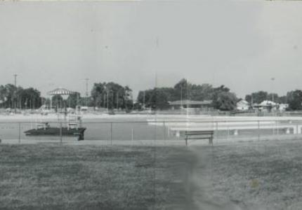 Old pool at Lake Front Park c. 1969  1