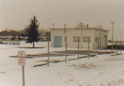 Lake Front Park Bath House Area c. 1987