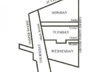 Leaf Pickup Map