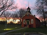 Cook Schoolhouse Sunset