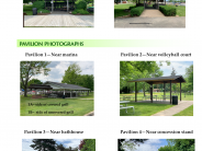 Photos of pavilions and gazebos