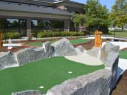 Photo of miniature golf course