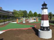 Photo of miniature golf course lighthouse 