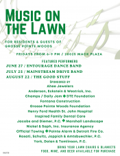 Music on the Lawn Flyer