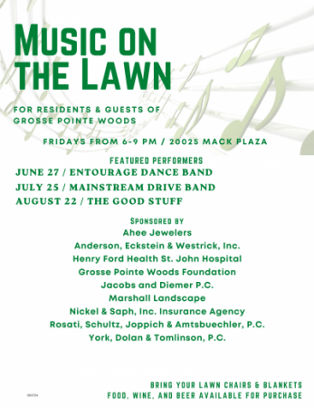 Music on the Lawn Flyer