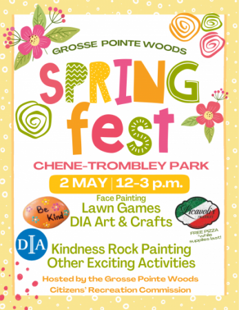 Spring Fest returns to Chene-Trombley Park Saturday, May 2nd!