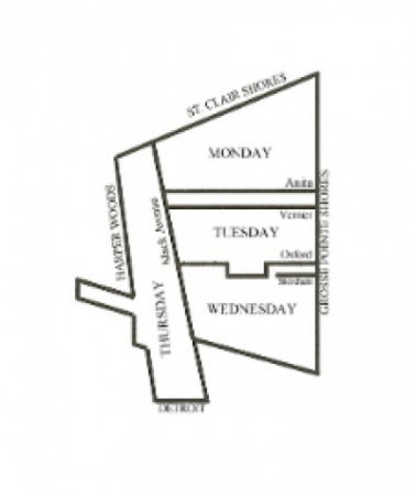 Leaf Pickup Map