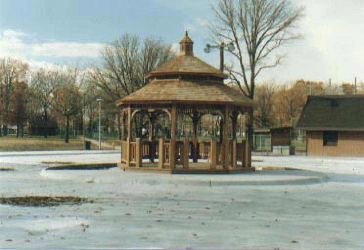 Ghesquiere Park Gazebo c. 1987