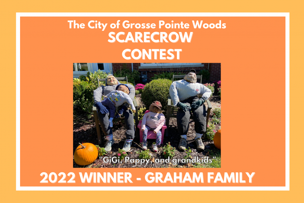 Scarecrow Contest Grosse Pointe Woods Michigan