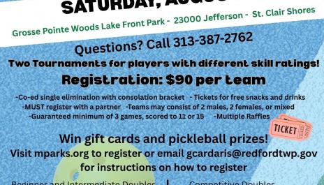 3rd Annual NERPA Pickleball Tournament